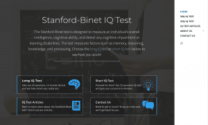 Stanford-Binet IQ Test