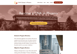 CNA Classes Phoenix